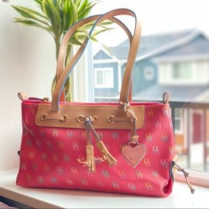 Authentic Dooney and Bourke pink purse